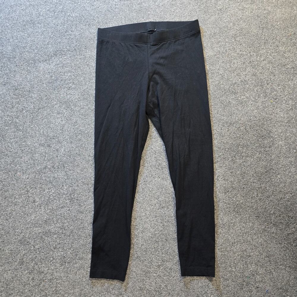 Old Navy Leggings Womens Size Large Black Ankle Pull On Pants Capsule Casual